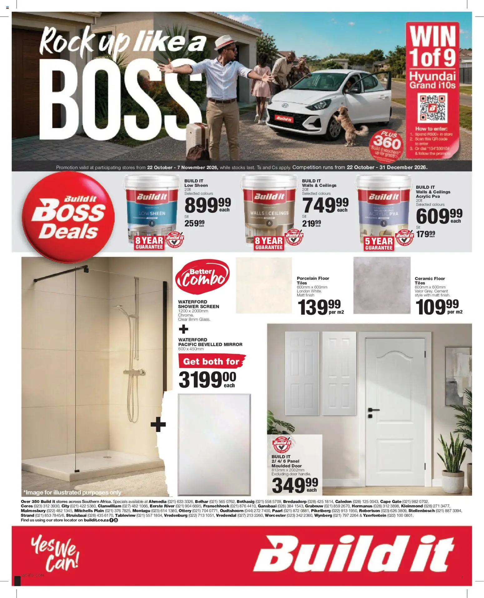Preview of Build It flyer valid from 22/10/2026 - Mirror, Shower, Cement, Gate