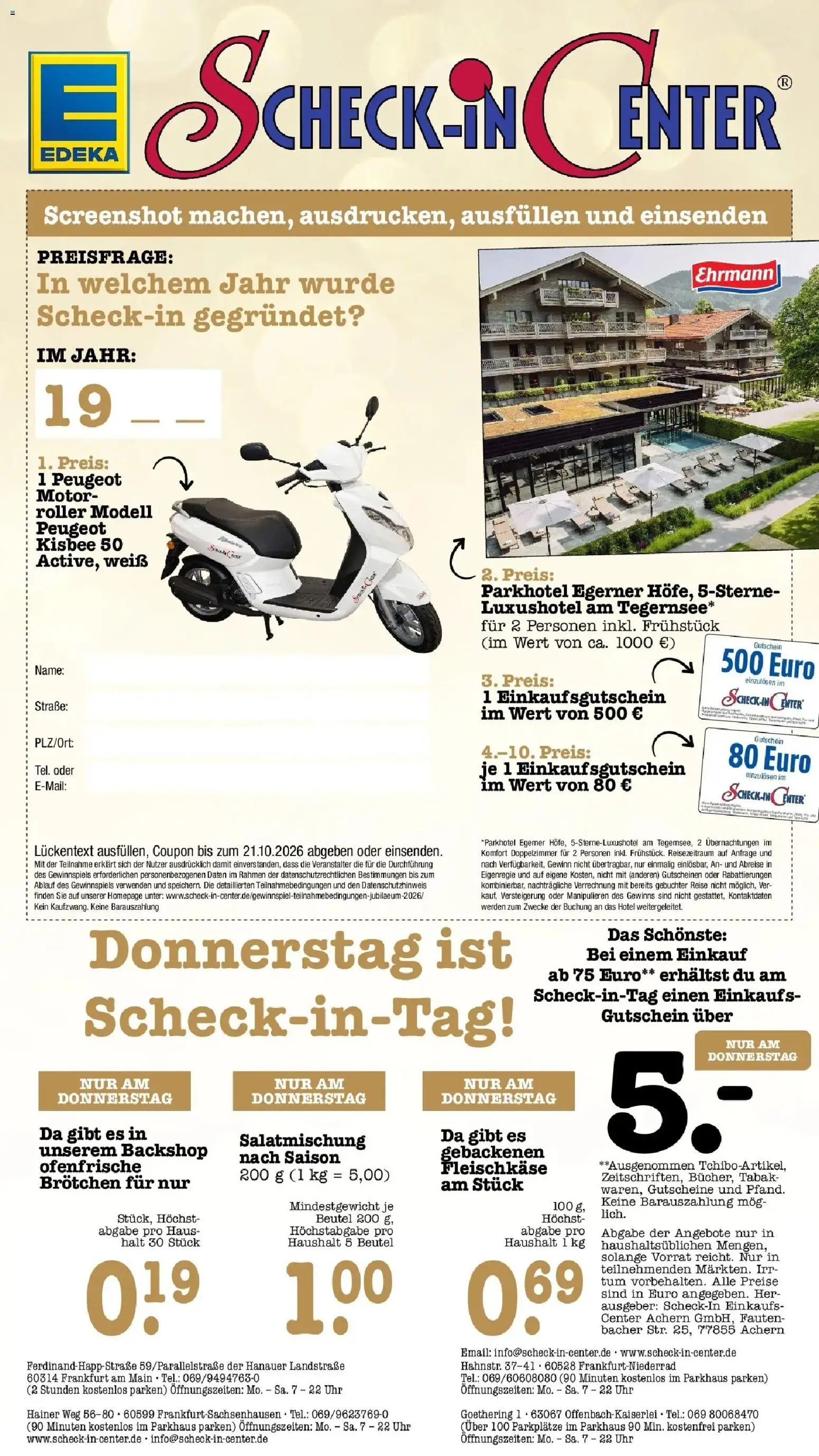 Vorschau von dem Prospekt des Geschäftes E center, gültig ab dem 12.10.2026