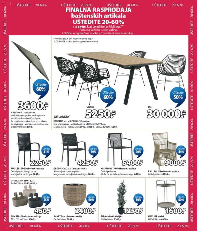 Novi Jysk katalog od 29.07.
