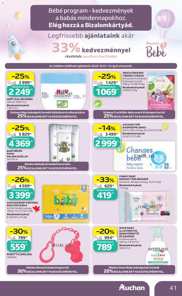 Új Auchan akciós újság 10.01.