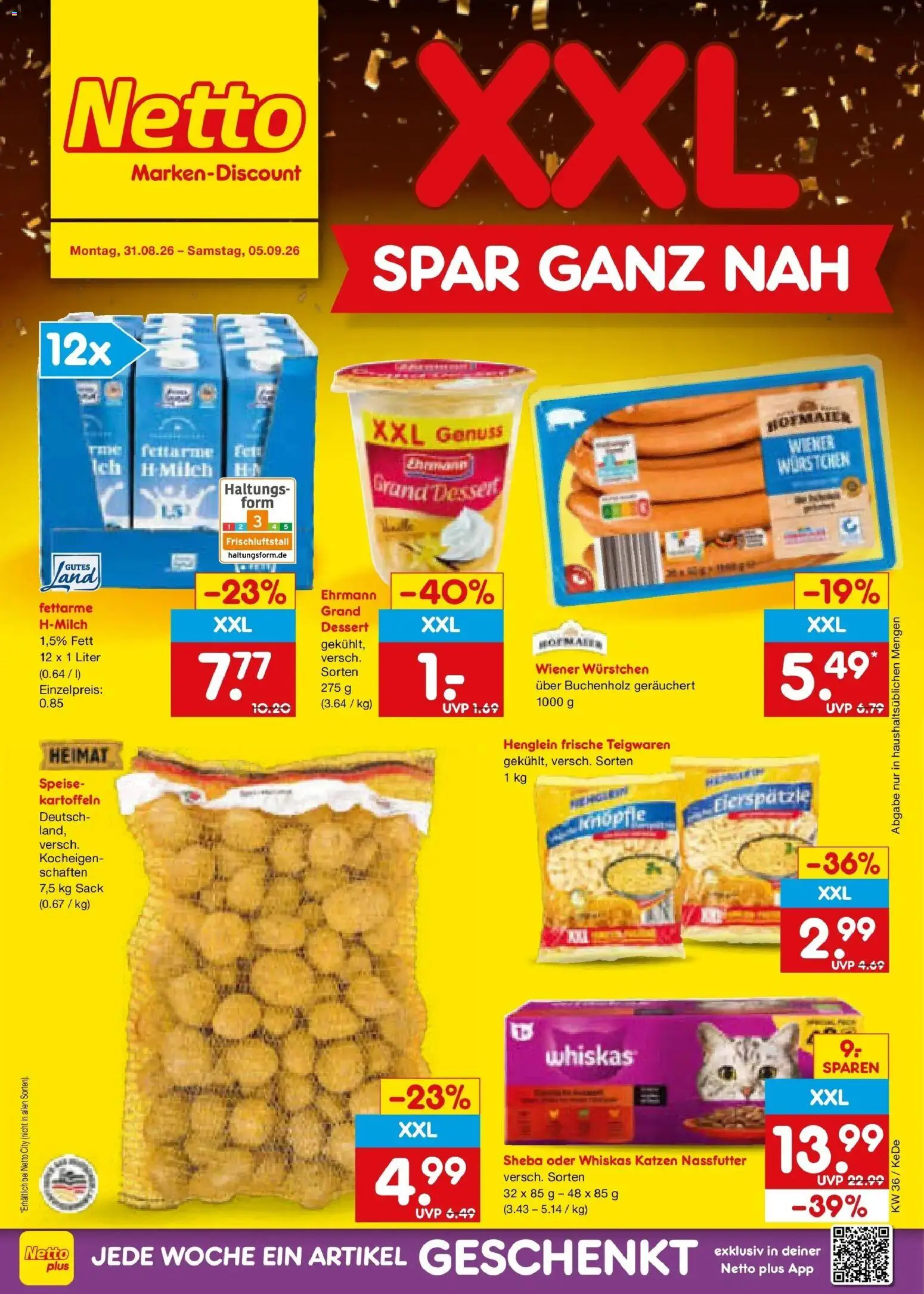 Vorschau von dem Prospekt des Geschäftes Netto Marken-Discount, gültig ab dem 31.08.2026