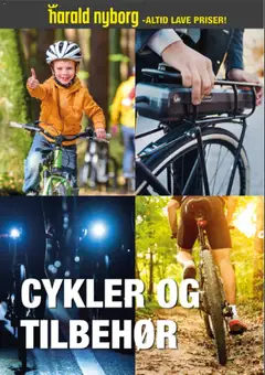 Eksempel på tilbudsavis Harald Nyborg - Cykler og tilbehør fra butik Harald Nyborg gyldig fra 27/08/2026