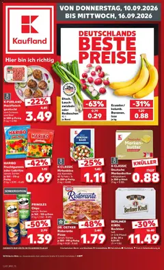 Vorschau von dem Prospekt des Geschäftes Kaufland, gültig ab dem 10.09.2026