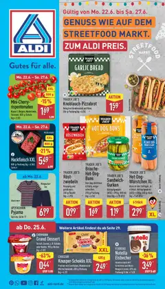 Vorschau von dem Prospekt des Geschäftes Aldi, gültig ab dem 22.06.2026