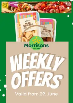 Preview of Morrisons Weekly offers Morrisons valid from 29/06/2026