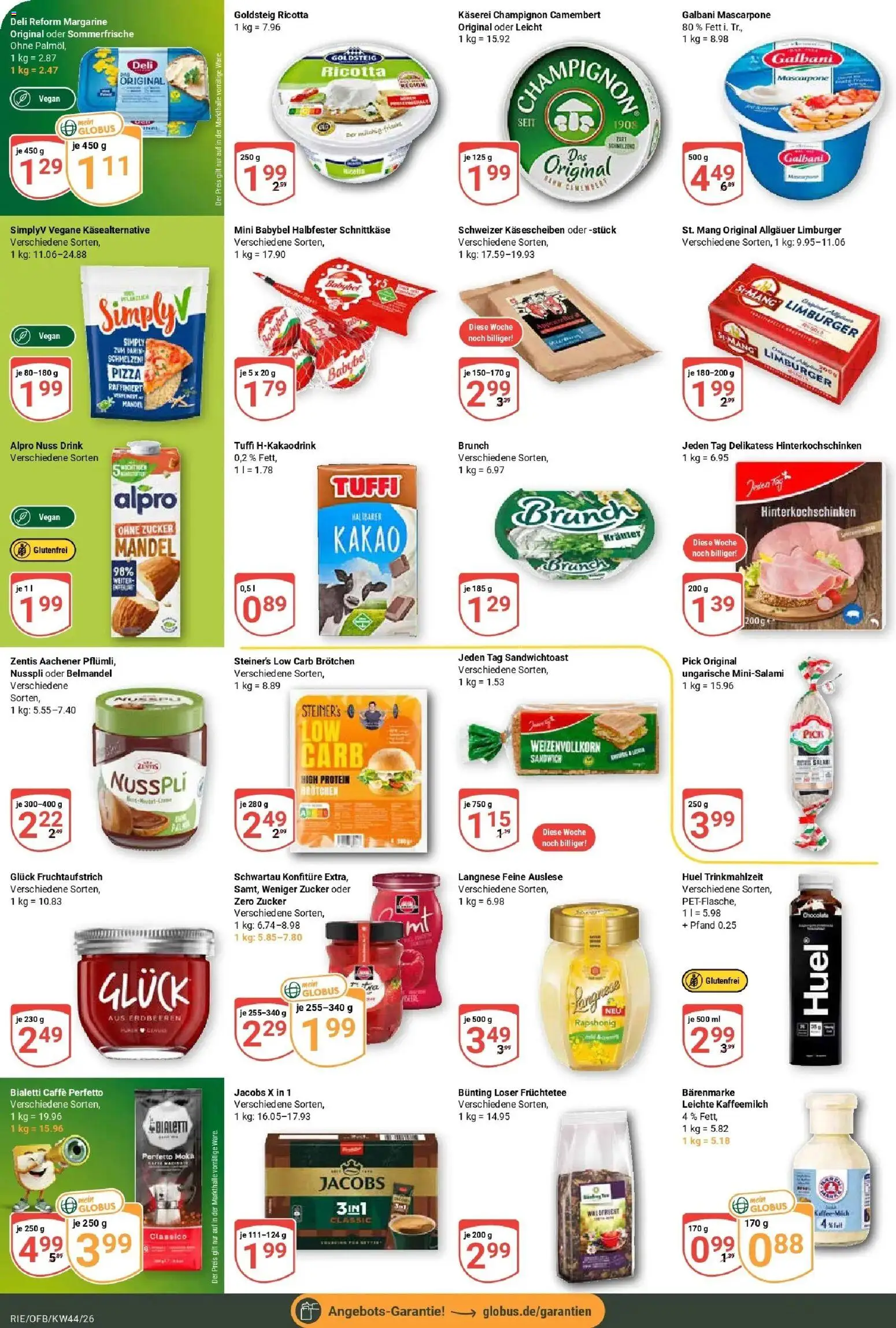 Vorschau von dem Prospekt des Geschäftes Globus, gültig ab dem 26.10.2026