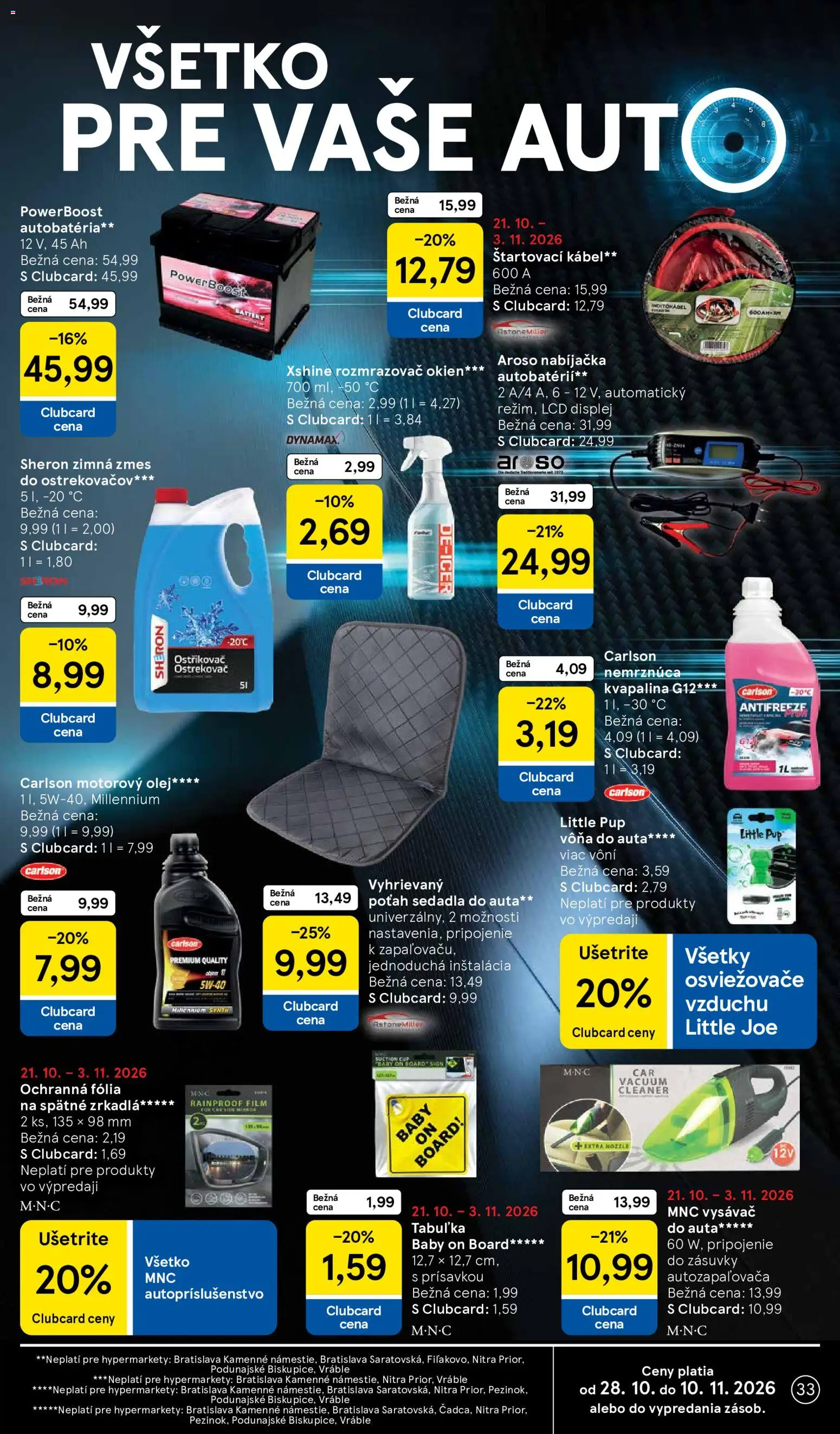 Náhľad Tesco letáku platného od 28.10.2026