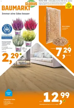 Vorschau von dem Prospekt des Geschäftes Globus Baumarkt, gültig ab dem 07.09.2026