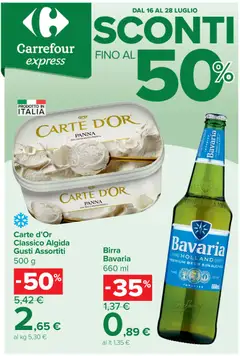 Anteprima dell'opuscolo Carrefour volantino Express - Roma dal negozio Carrefour valido da 16/07/2026
