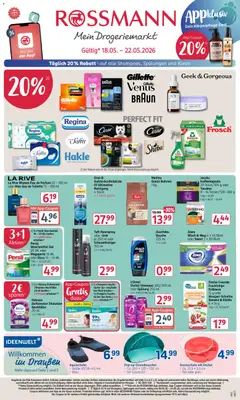 Vorschau von dem Prospekt des Geschäftes Rossmann, gültig ab dem 18.05.2026