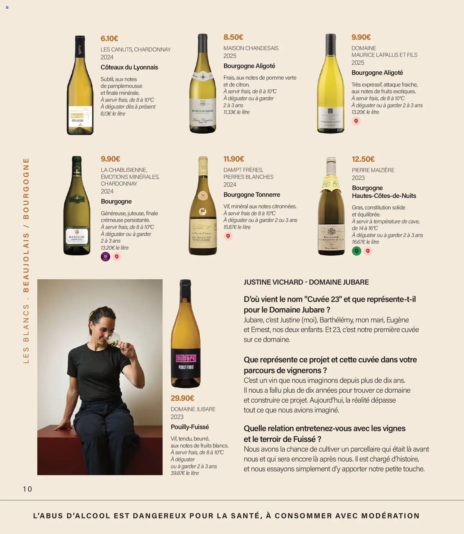 Prévisualisation de Monoprix - Guide foire aux vins du magasin Monoprix formulaire valide 11/09/2026 - Fruits, Vin, Pomme, Bourgogne, Pamplemousse, Bourgogne Aligoté