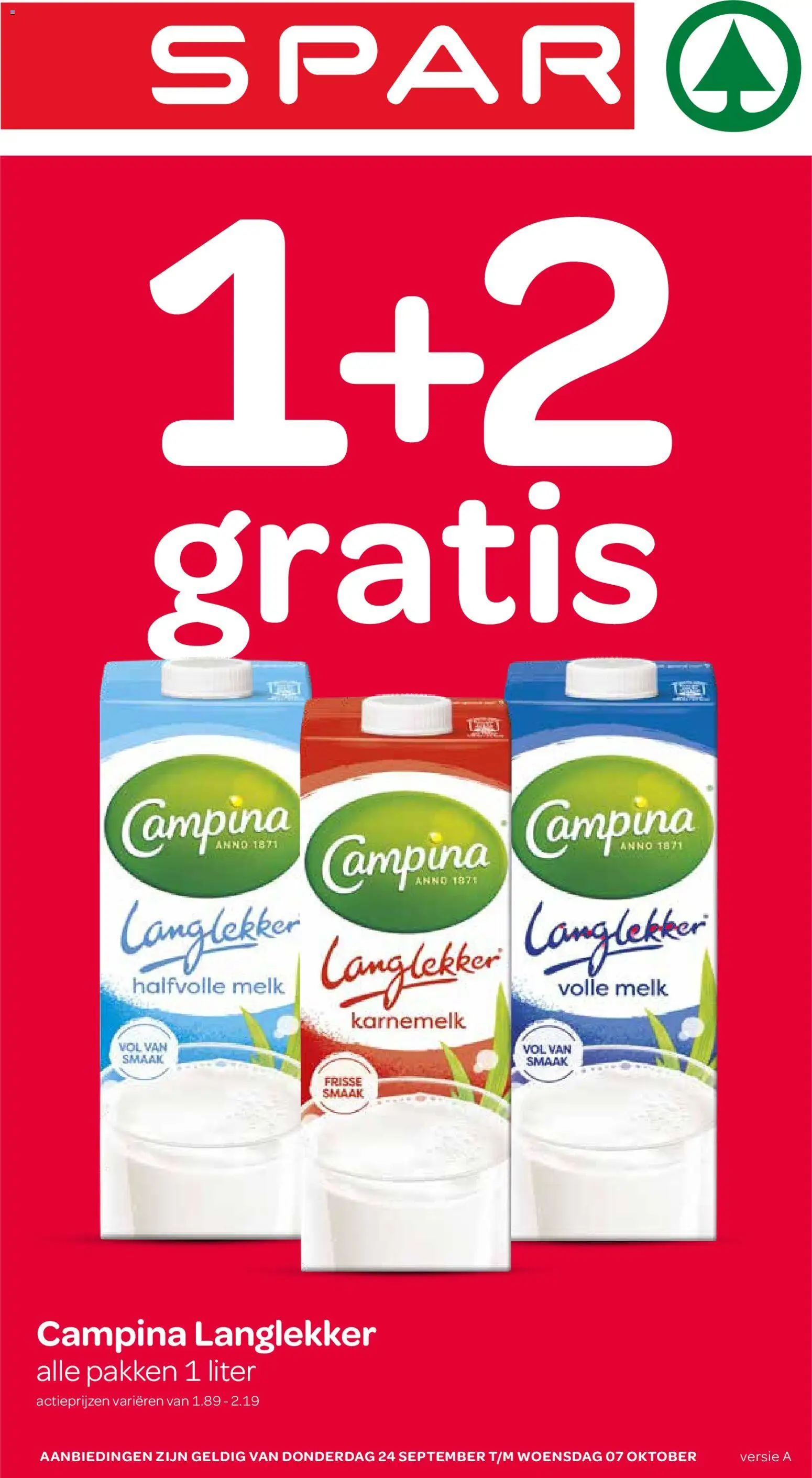 Voorbeeld van Spar folder van winkel Spar geldig vanaf 24-09-2026