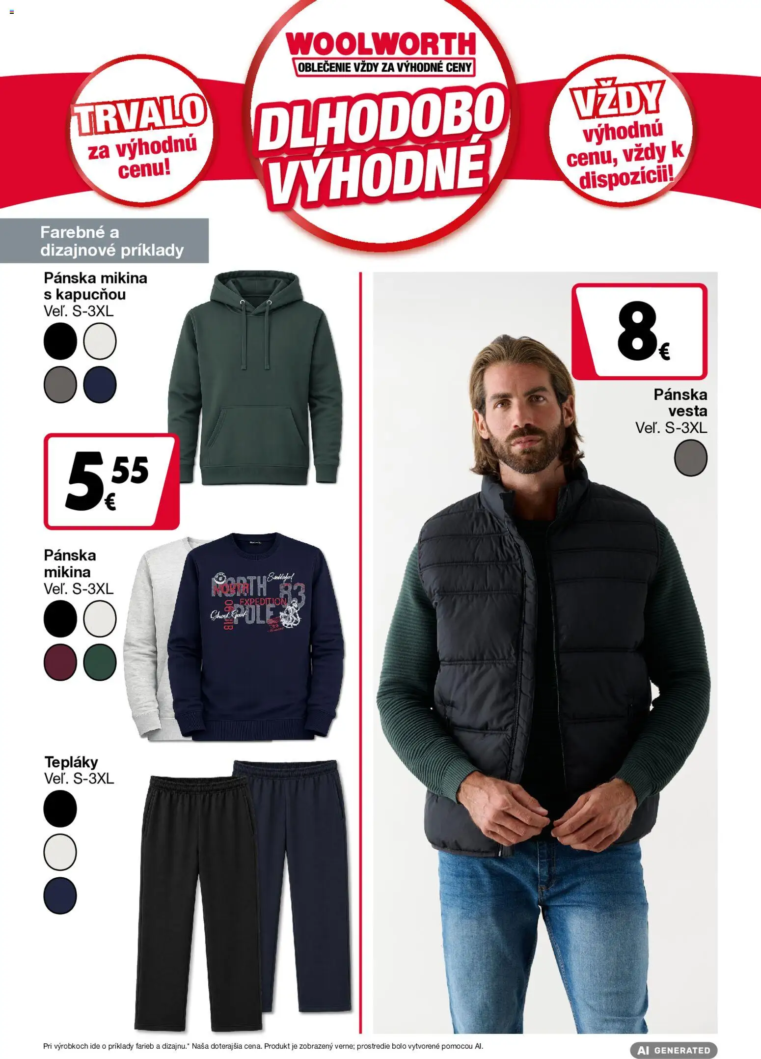 Náhľad Woolworth letáku platného od 09.10.2026 - Mikina, Vesta