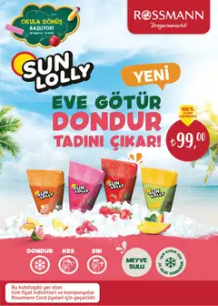 Rossmann Rossmann - Back to School Kataloğu 28.08.2026 - Broşürünün önizlemesi