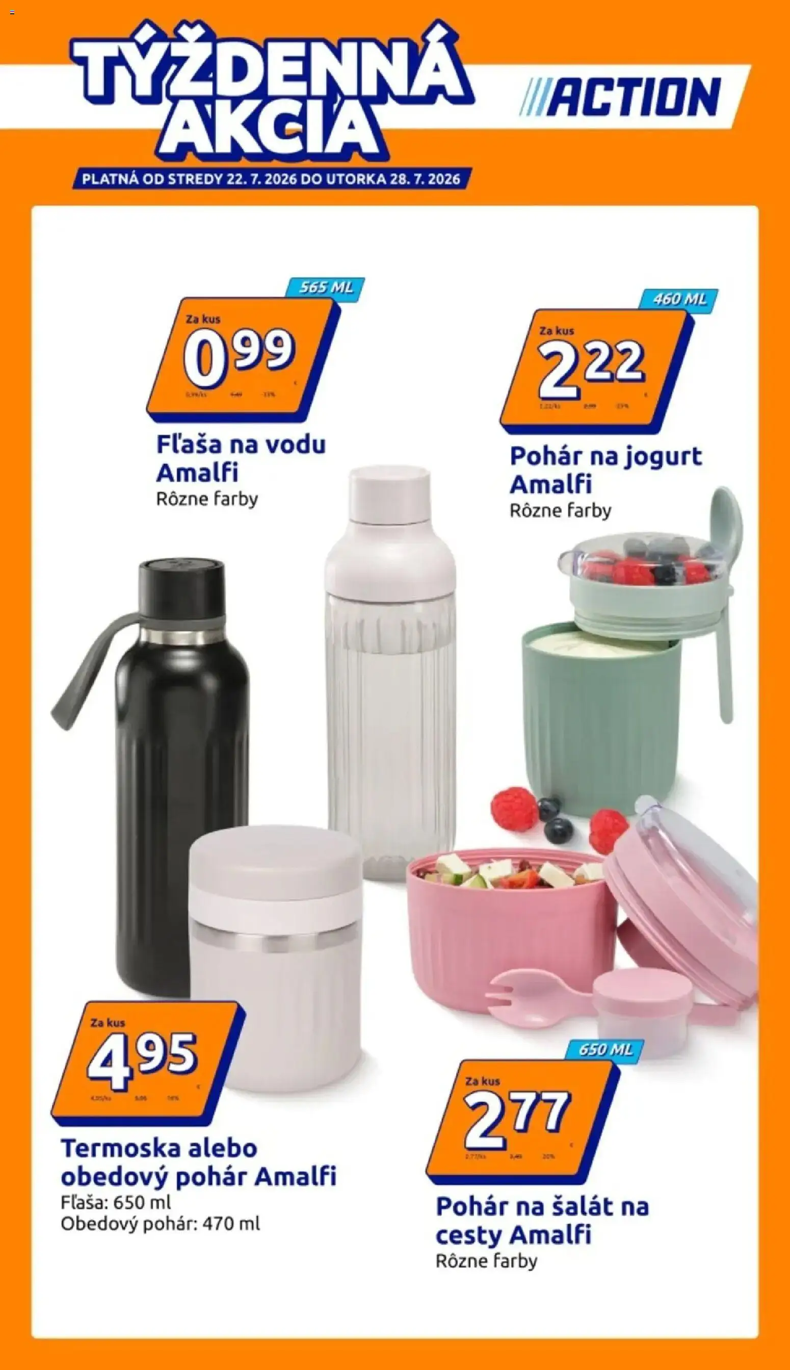 Náhľad Action letáku platného od 22.07.2026