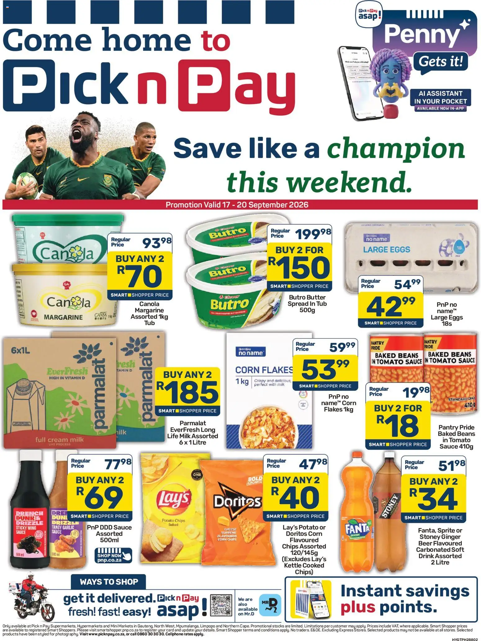 Preview of Pick n Pay flyer valid from 17/09/2026