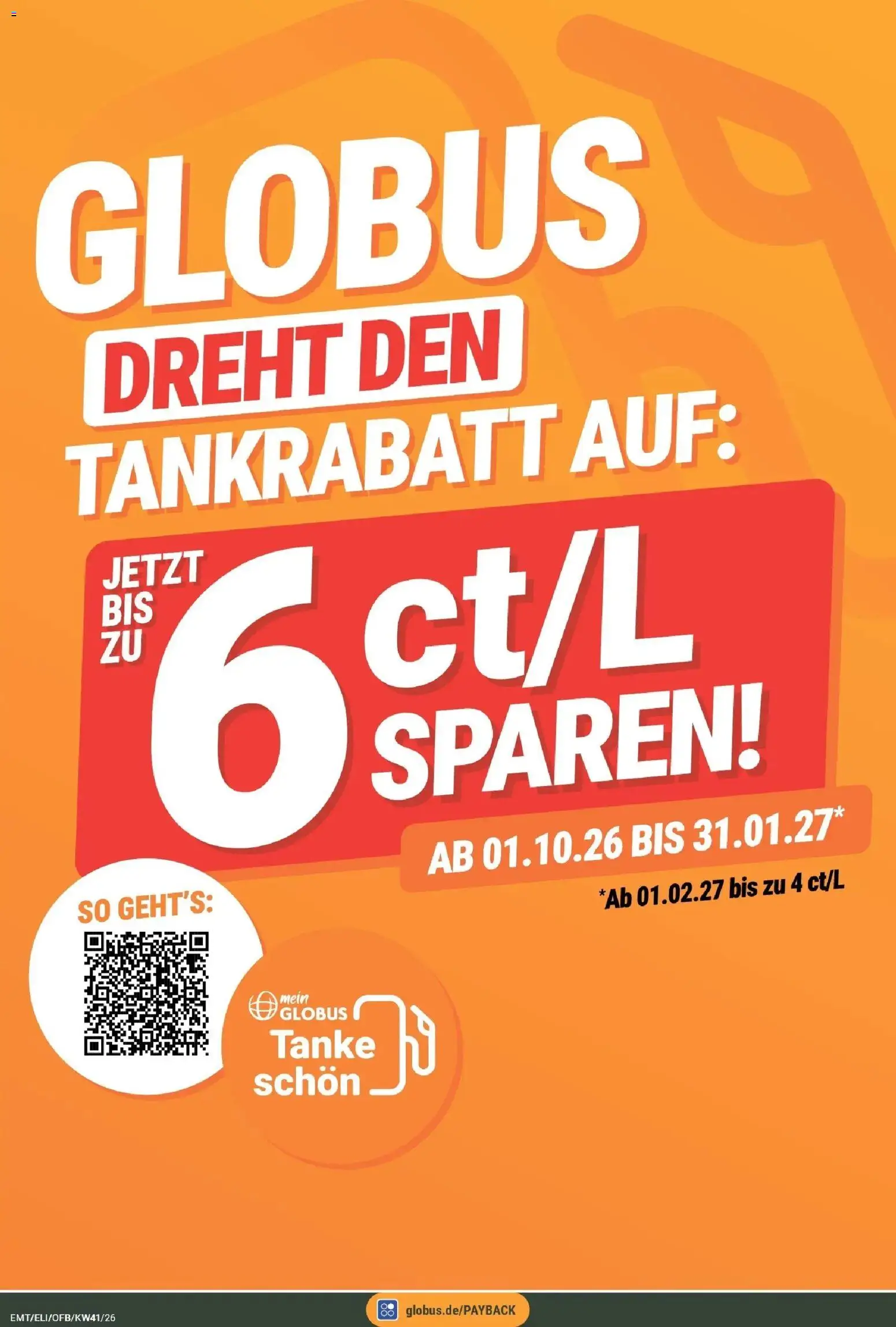 Vorschau von dem Prospekt des Geschäftes Globus, gültig ab dem 05.10.2026
