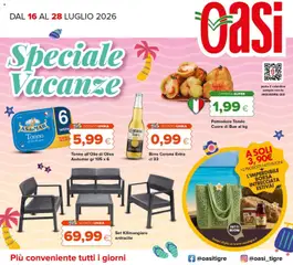 Anteprima dell'opuscolo Oasi volantino dal negozio Oasi valido da 16/07/2026