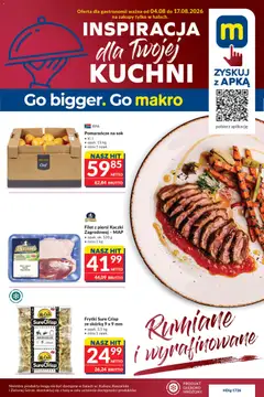 Pogląd gazetki "Makro gazetka - Oferta dla gastronomii" ze sklepu Makro ważnej od 04.08.2026
