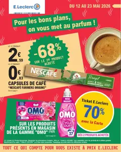 Prévisualisation de E.Leclerc catalogue de la semaine 20 du magasin E.Leclerc formulaire valide 12/05/2026