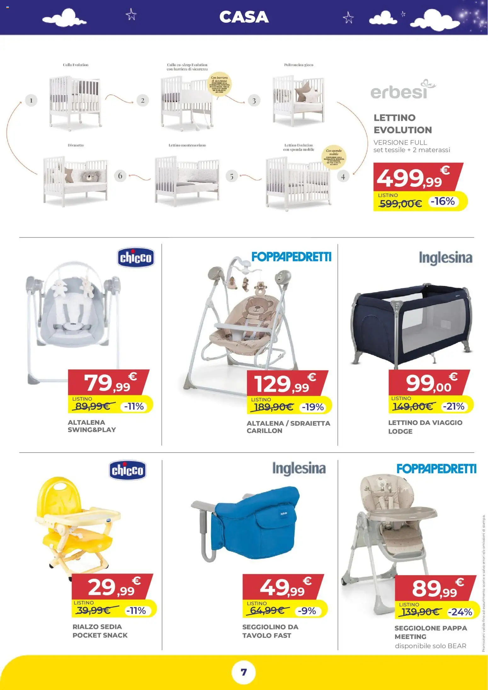 Anteprima dell'opuscolo Toys Center volantino Nuova Apertura Palermo dal negozio Toys Center valido da 29/10/2026 - Gioco, Mobile, Tavolo, Sedia, Altalena, Culla, Lettino, Seggiolino