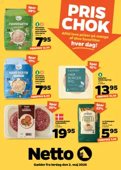 Eksempel på tilbudsavis Netto - Pris chok fra butik Netto gyldig fra 02/05/2026