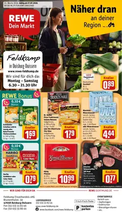 Vorschau von dem Prospekt des Geschäftes Rewe, gültig ab dem 27.07.2026