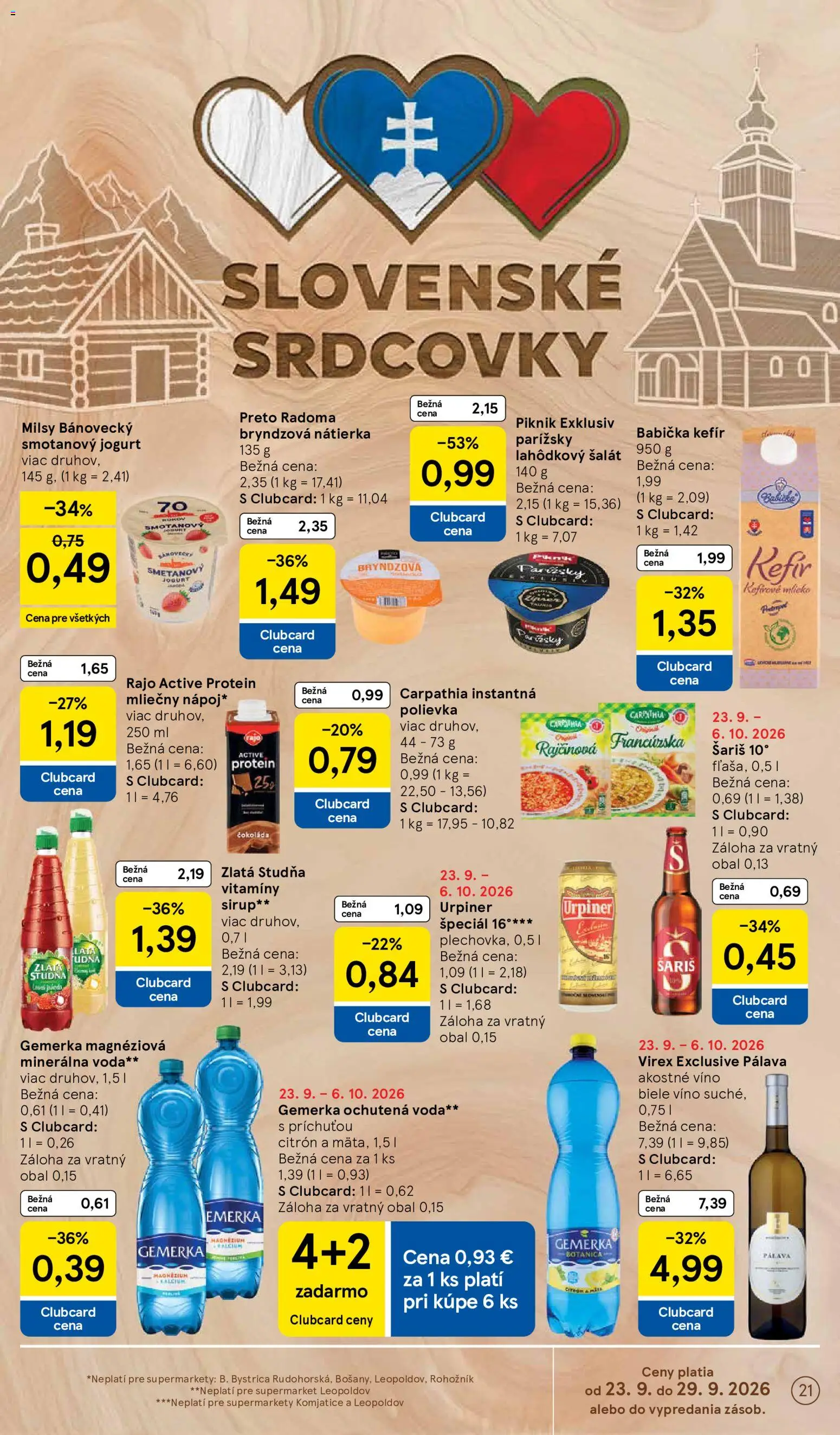 Náhľad Tesco letáku platného od 23.09.2026