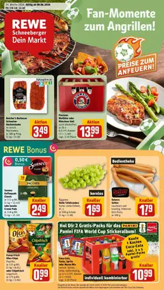 Vorschau von dem Prospekt des Geschäftes Rewe, gültig ab dem 08.06.2026