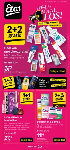 Voorbeeld van Etos folder van winkel Etos geldig vanaf 18-05-2026