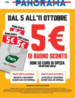 Anteprima dell'opuscolo Panorama volantino Sconto dal negozio Panorama valido da 05/10/2026
