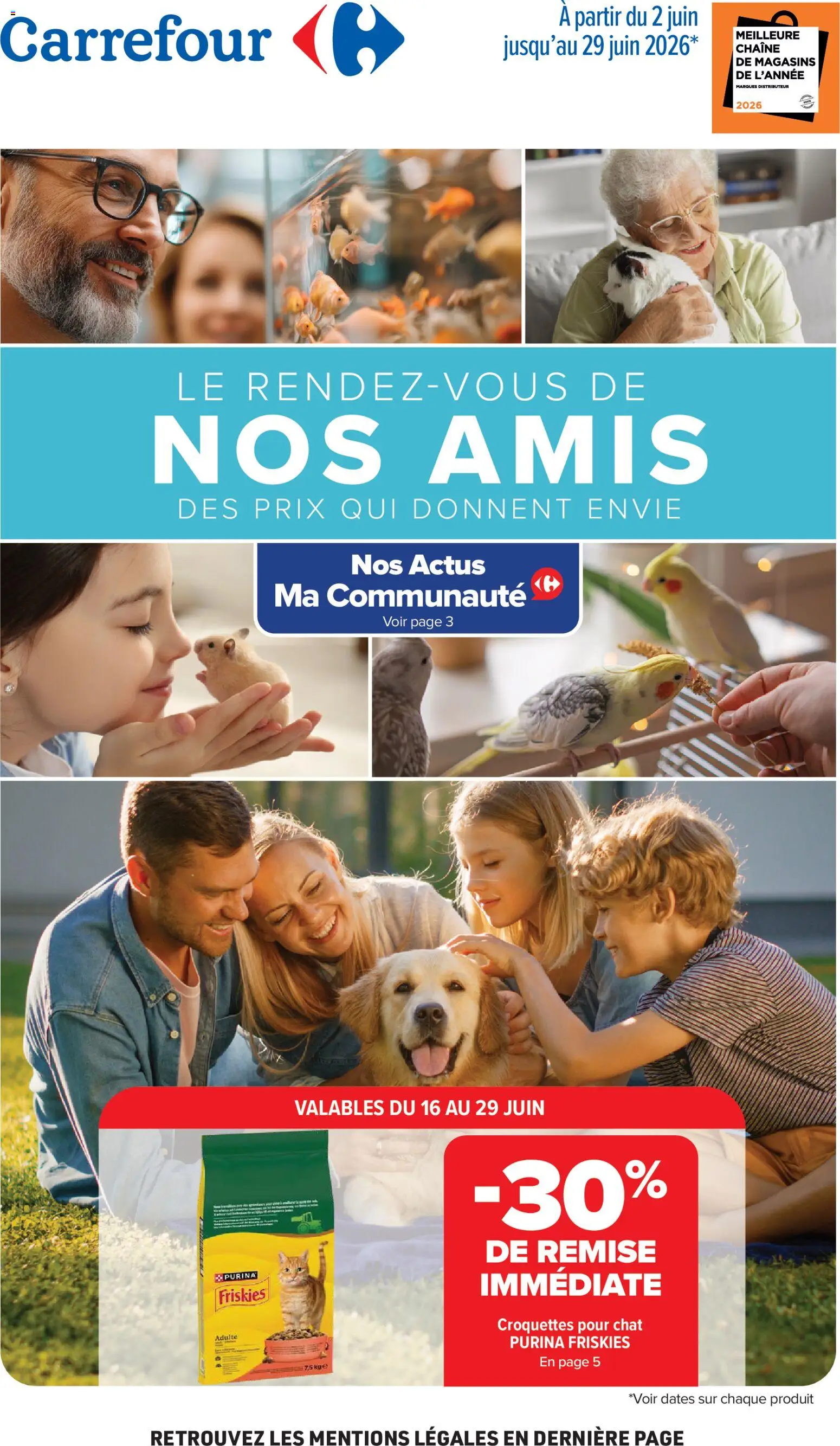 Prévisualisation de Carrefour Animalerie du magasin Carrefour formulaire valide 02/06/2026