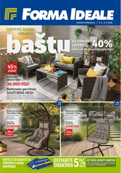 Pregled Forma Ideale kataloga - važi od 06.04.2026