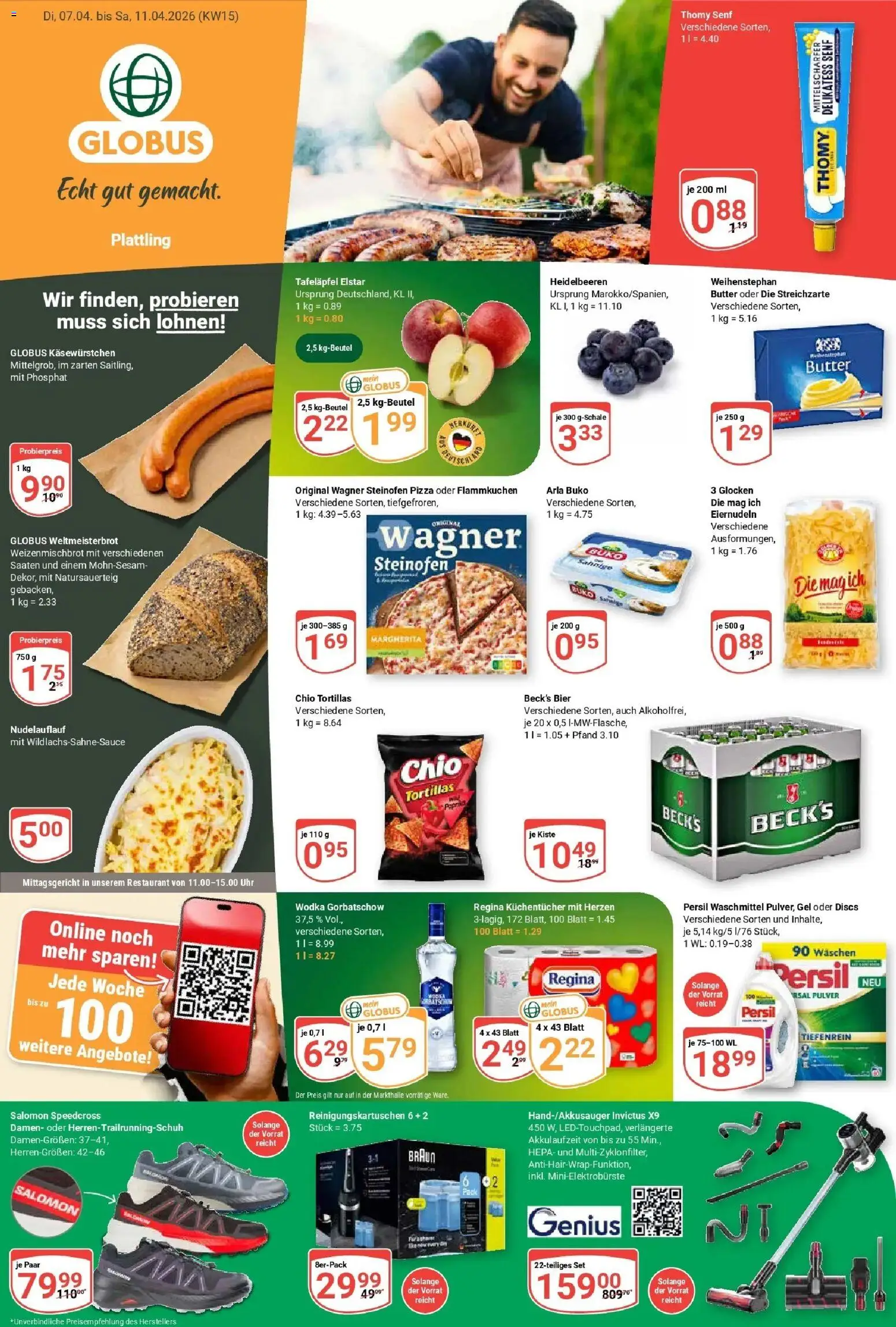 Vorschau von dem Prospekt des Geschäftes Globus, gültig ab dem 07.04.2026