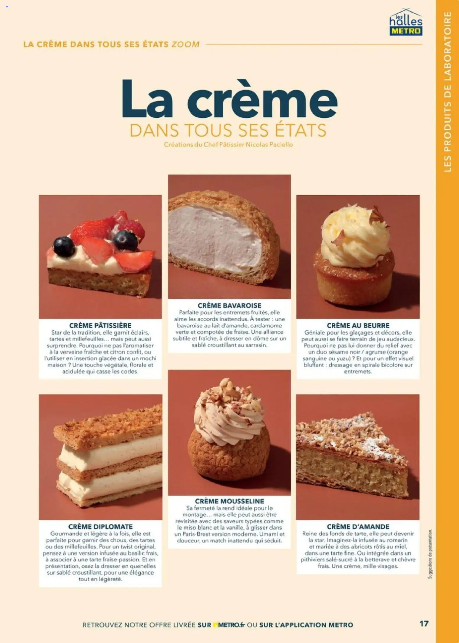 Prévisualisation de Boulangers Pâtissiers du magasin METRO formulaire valide 30/04/2026 - Mais, Mochi, Betterave, Tarte, Sésame, Sable, Beurre, Abricots