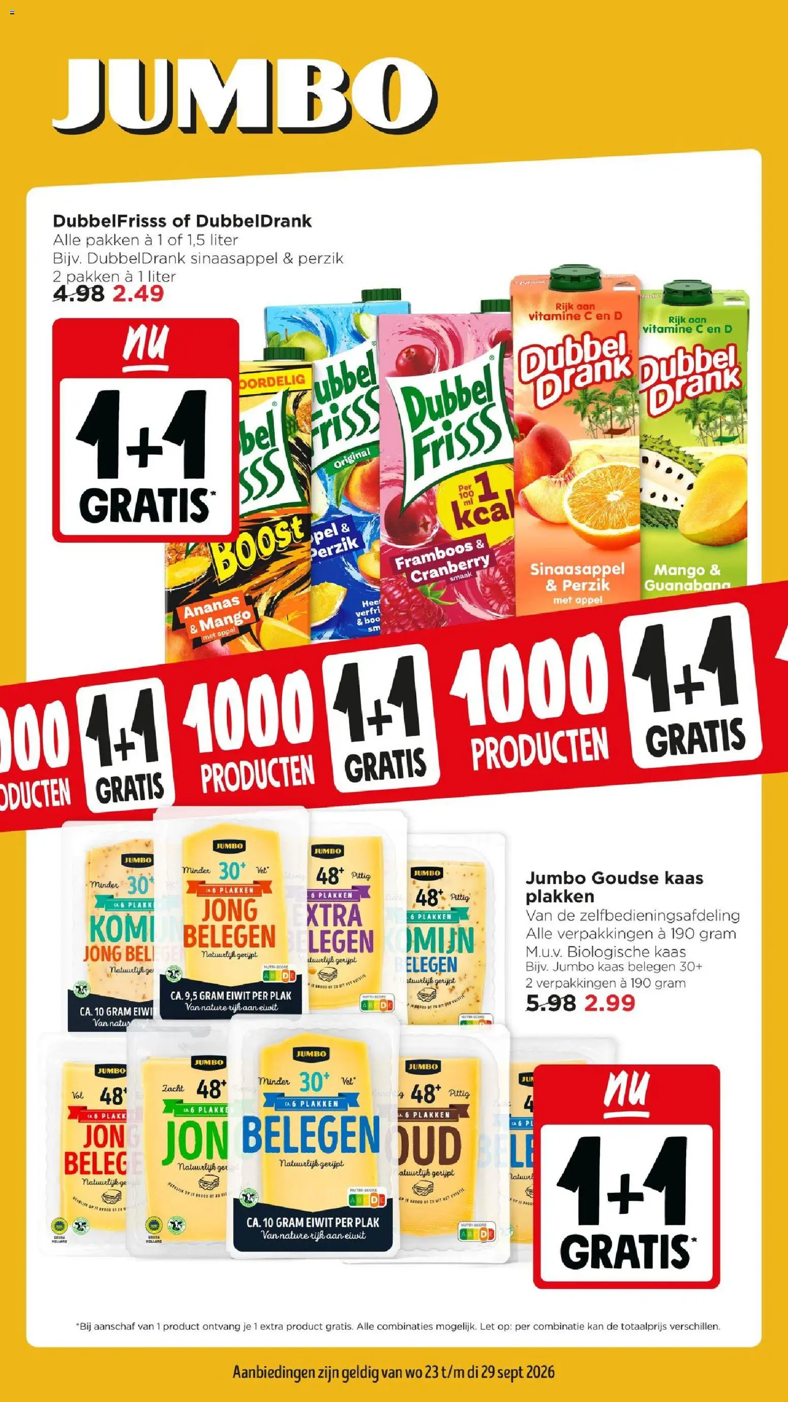 Voorbeeld van Jumbo folder week 38 van winkel Jumbo geldig vanaf 23-09-2026