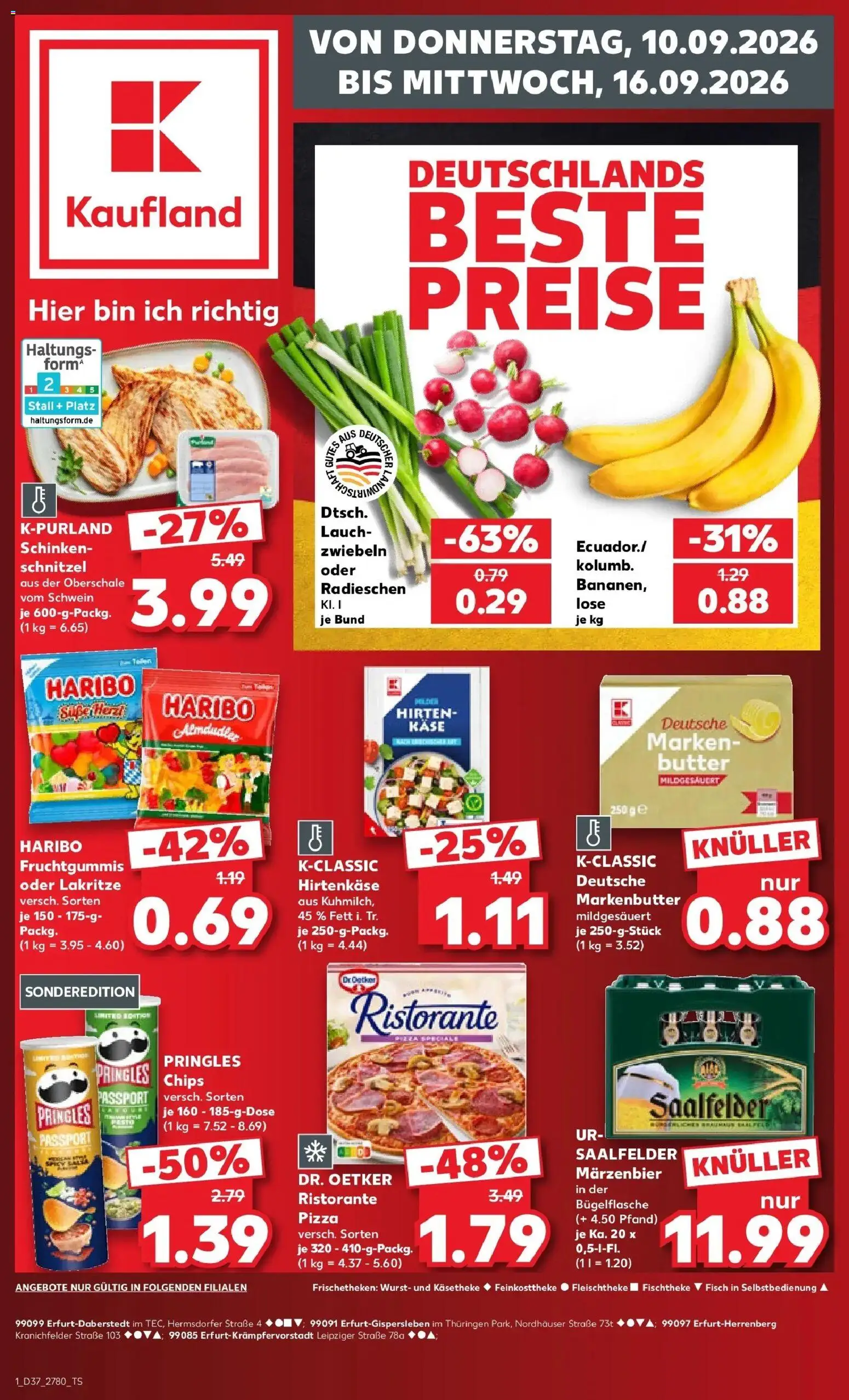 Vorschau von dem Prospekt des Geschäftes Kaufland, gültig ab dem 10.09.2026