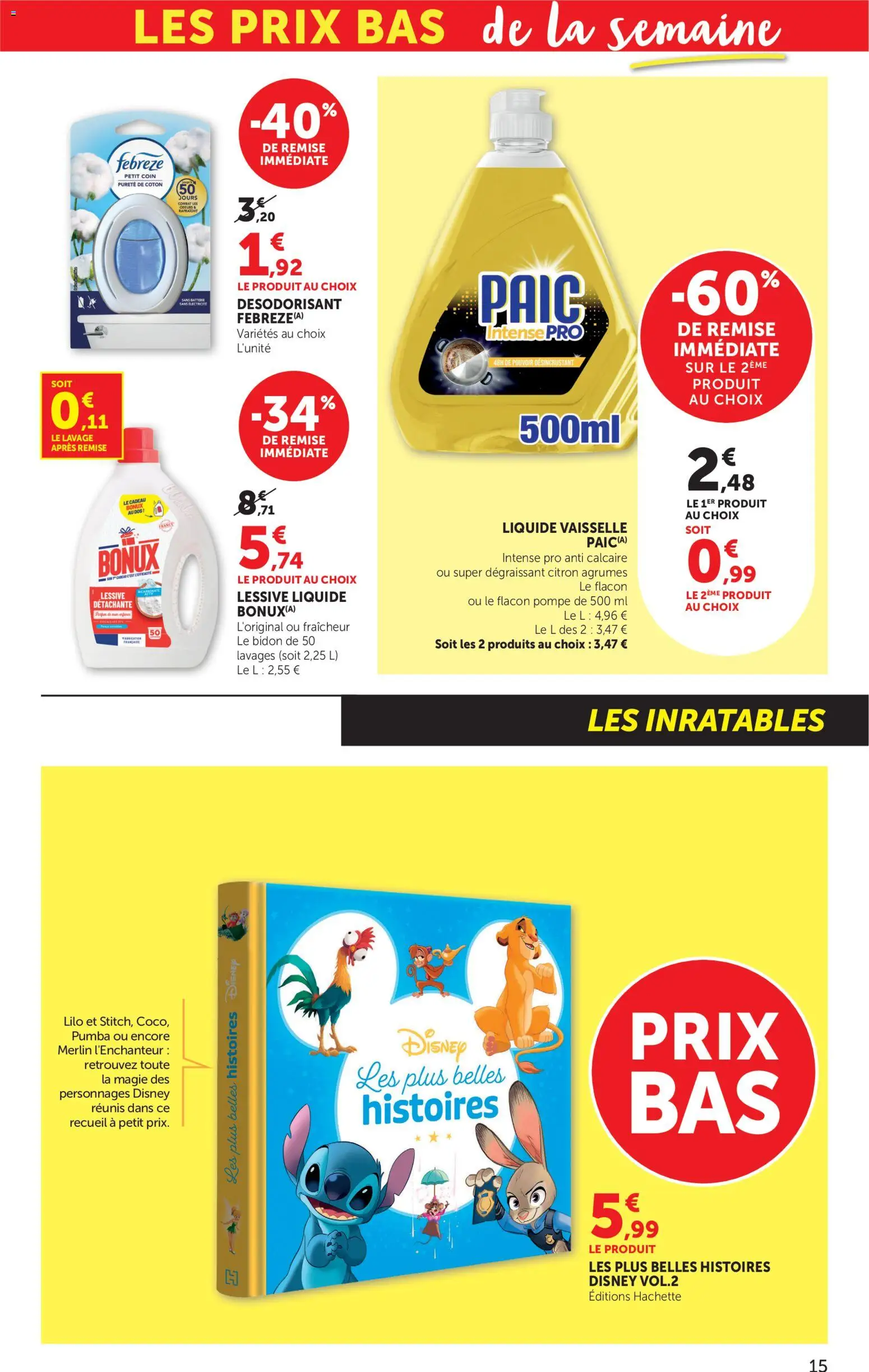 Prévisualisation de bi1 Catalogue halloween du magasin bi1 formulaire valide 20/10/2026 - Vaisselle, Lessive, Coton, Agrumes, Liquide vaisselle, Lessive Liquide, Dégraissant, Désodorisant