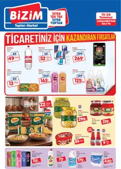 Bizim Toptan Bizim Toptan - Geleneksel kanal kataloğu 15.07.2026 - Broşürünün önizlemesi