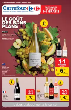 Prévisualisation de Carrefour - Catalogue Foire aux vins du magasin Carrefour formulaire valide 28/10/2026