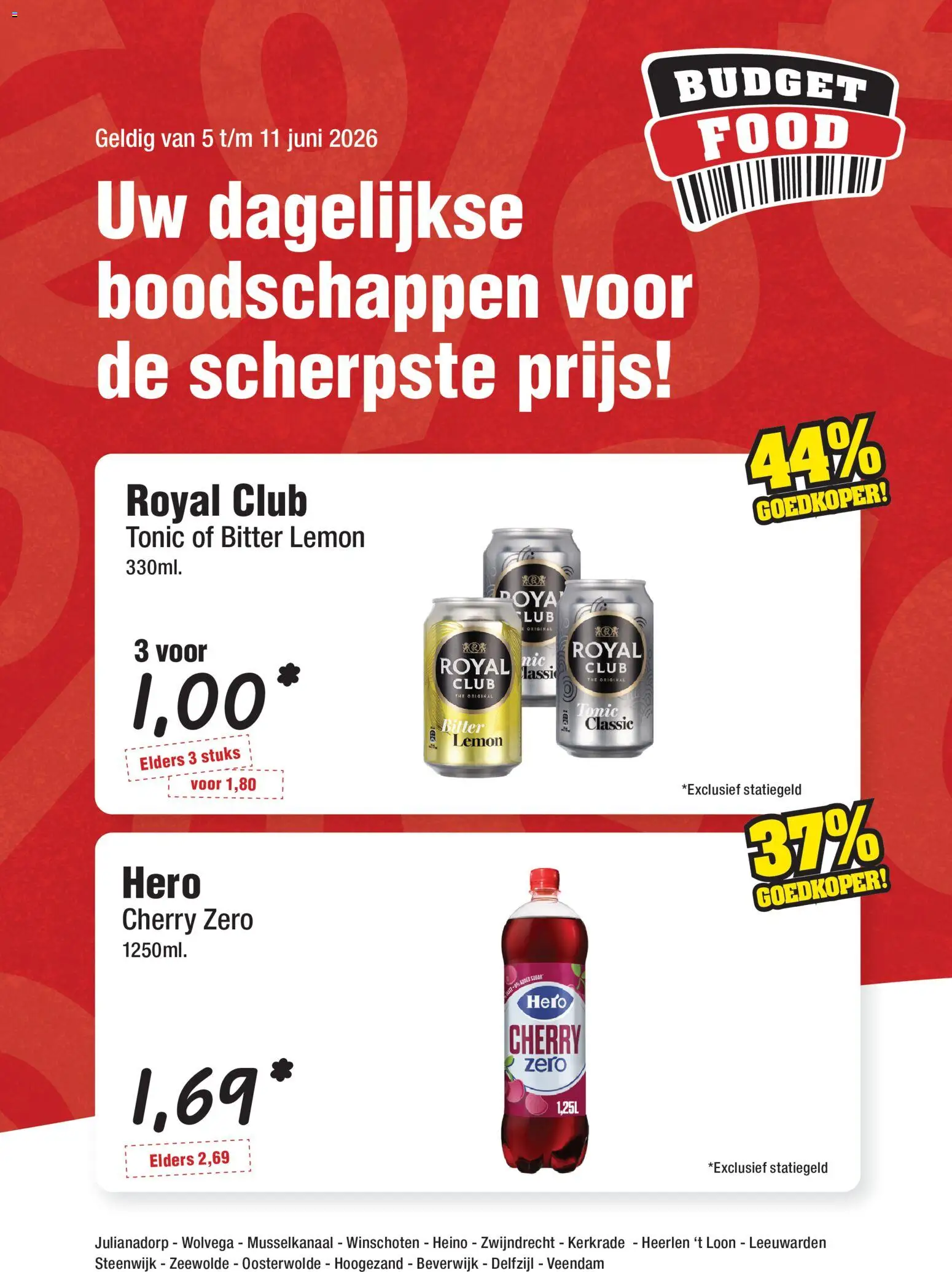 Voorbeeld van Budget Food folder van winkel Budget Food geldig vanaf 05-06-2026