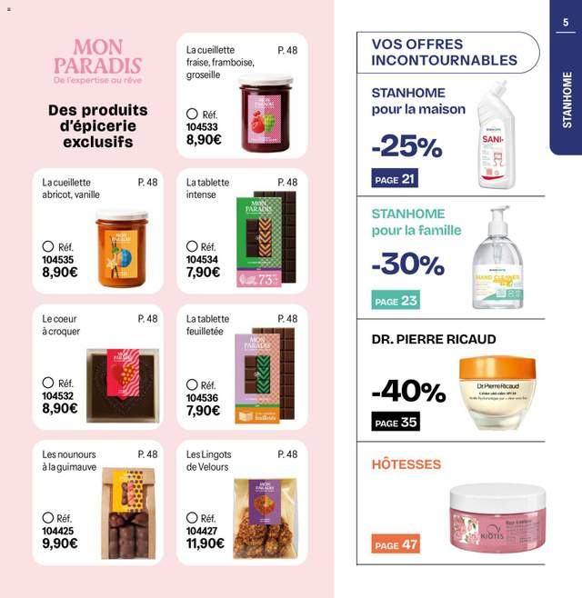 Nouveau catalogue Stanhome à partir du 27/04