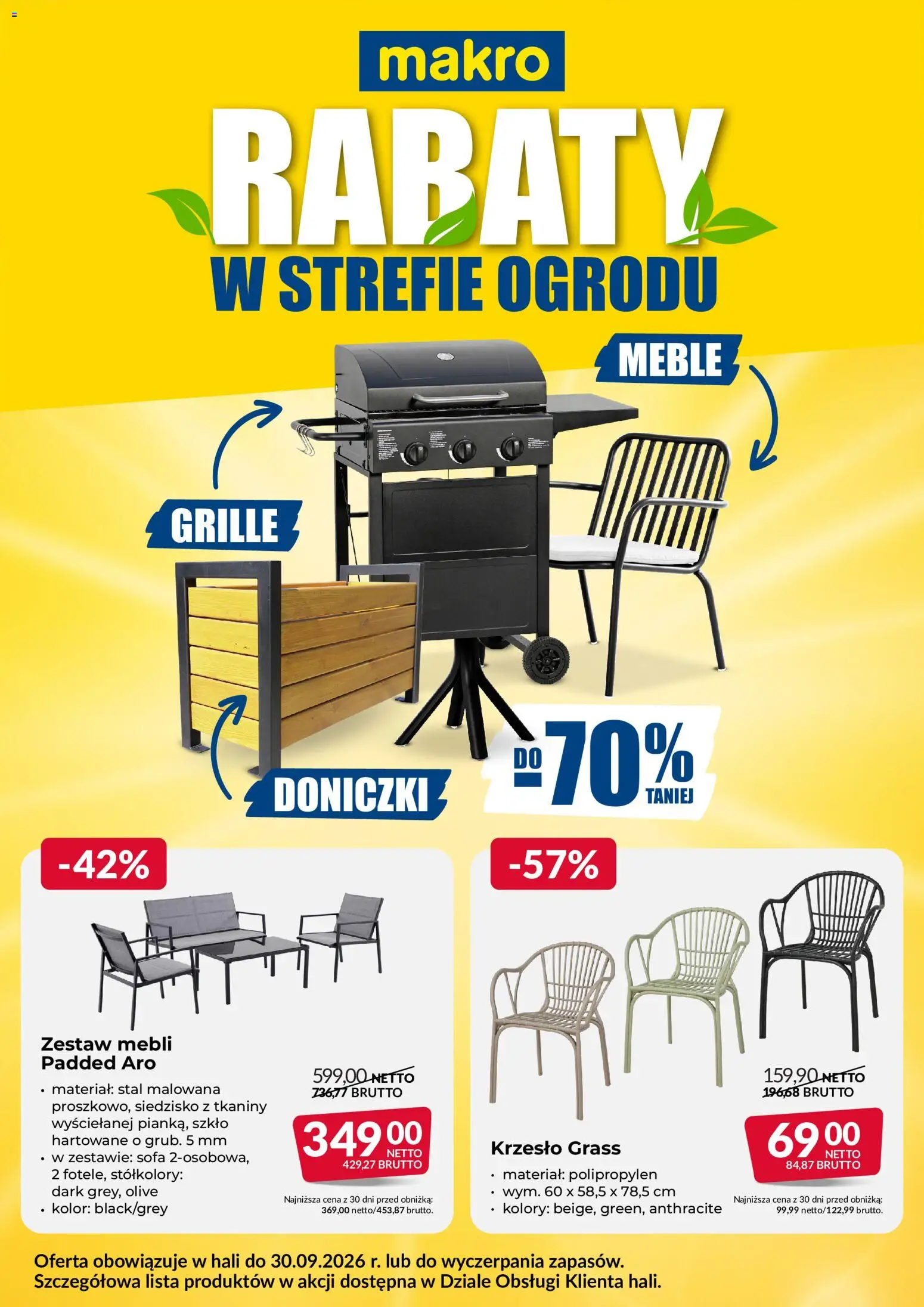 Pogląd gazetki "Makro gazetka - Wyprzedaż ogrodowa" ze sklepu Makro ważnej od 01.08.2026