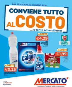Anteprima dell'opuscolo Mercatò volantino dal negozio Mercatò valido da 27/05/2026