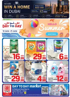 Preview of the catalogue Day to Day catalogue summer hello of store Day to Day valid from 12 Jun, 2026