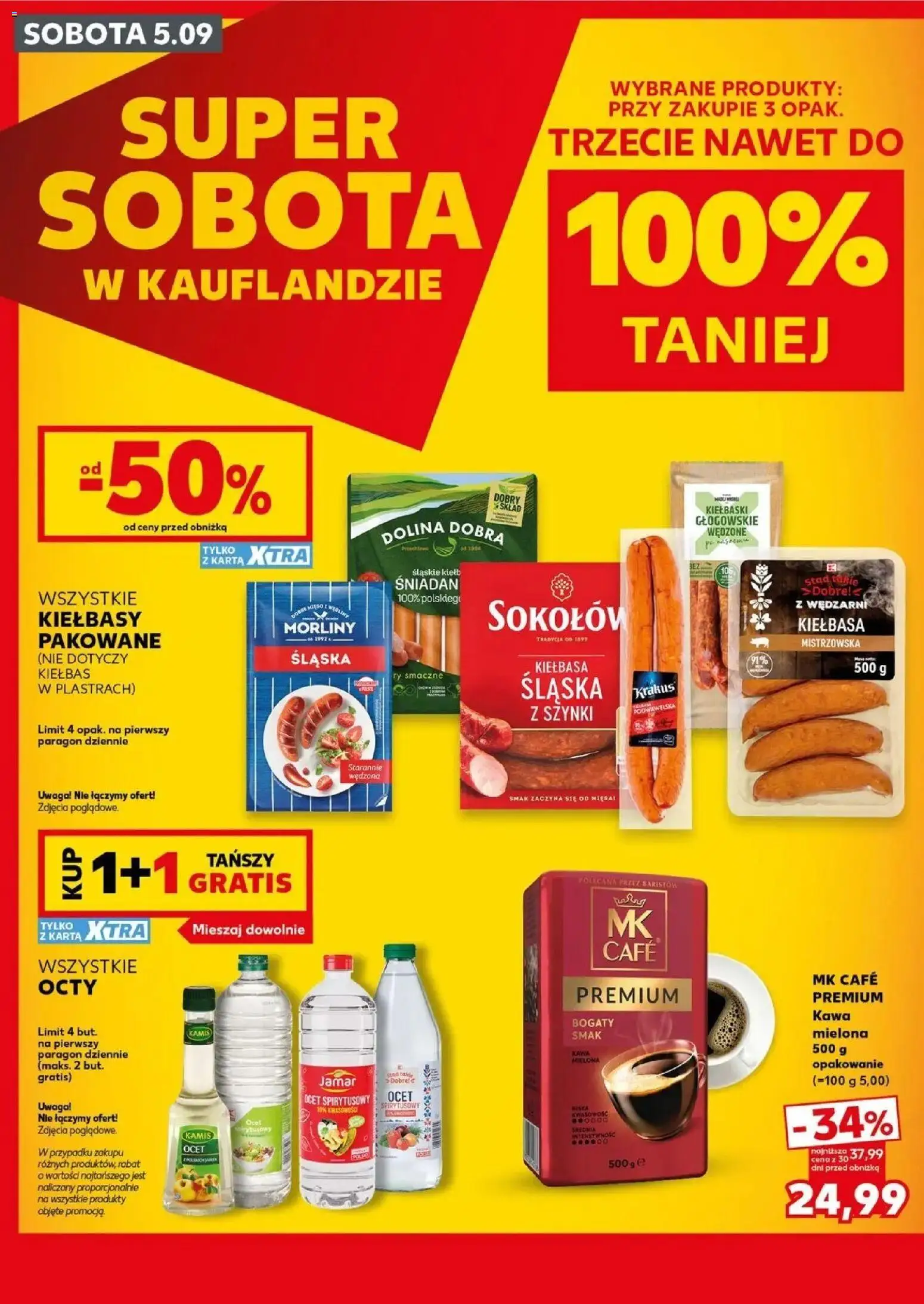 Pogląd gazetki "Kaufland gazetka - Super sobota" ze sklepu Kaufland ważnej od 05.09.2026