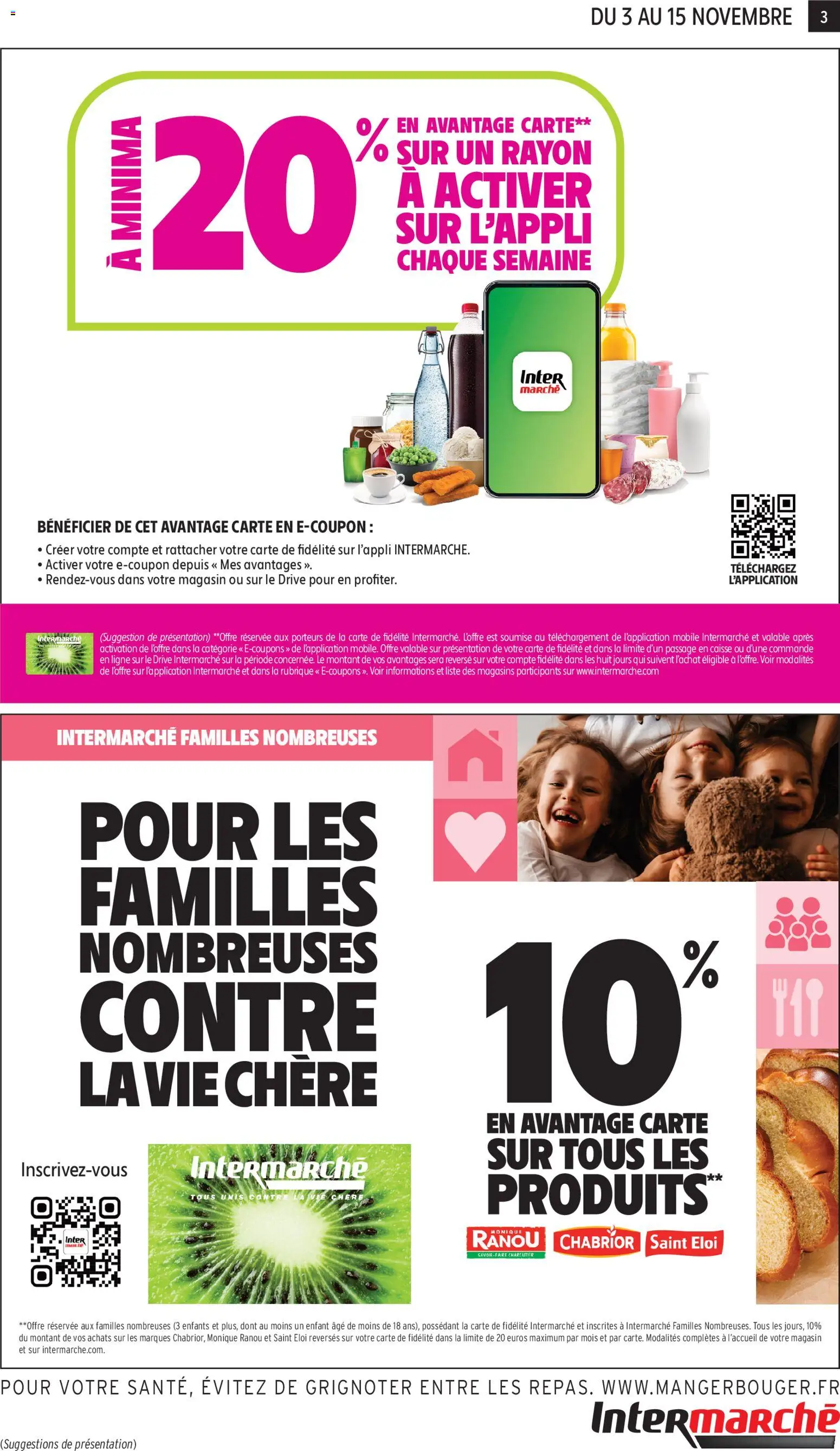 Prévisualisation de Intermarché catalogue du magasin Intermarché formulaire valide 03/11/2026