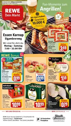 Vorschau von dem Prospekt des Geschäftes Rewe, gültig ab dem 22.06.2026