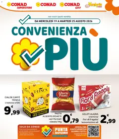 Anteprima dell'opuscolo Conad volantino Convenienza Più Sicilia dal negozio Conad valido da 19/08/2026