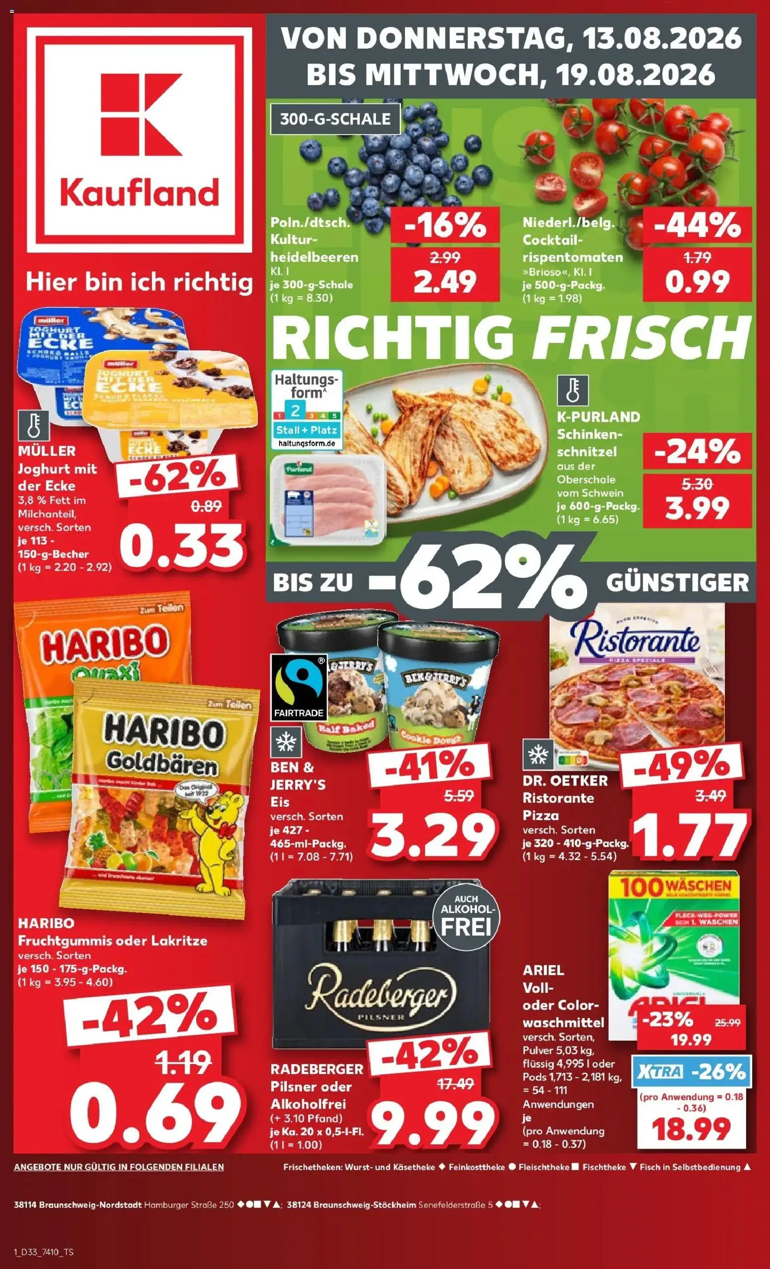 Vorschau von dem Prospekt des Geschäftes Kaufland, gültig ab dem 13.08.2026